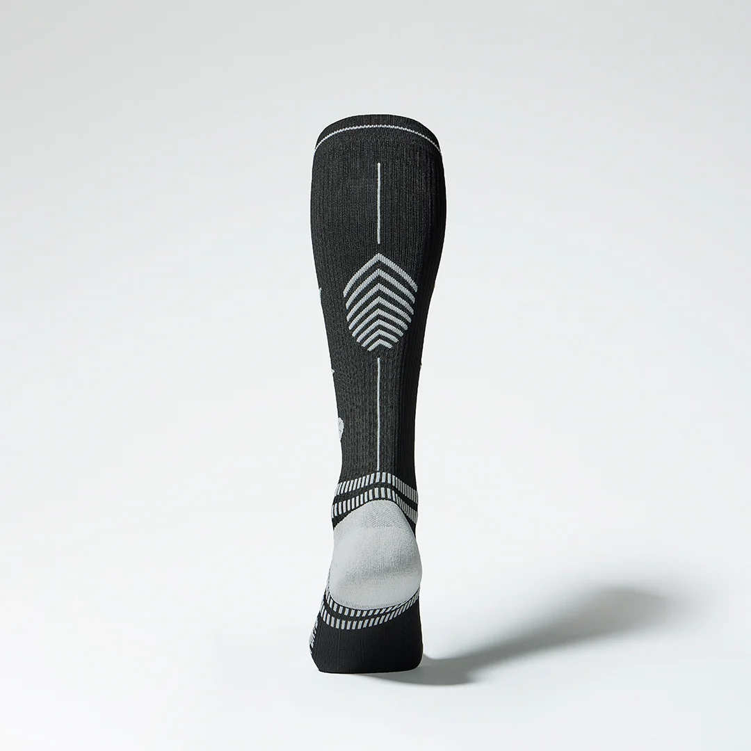 Sports Socks Women | Black / Light Grey - Image 3