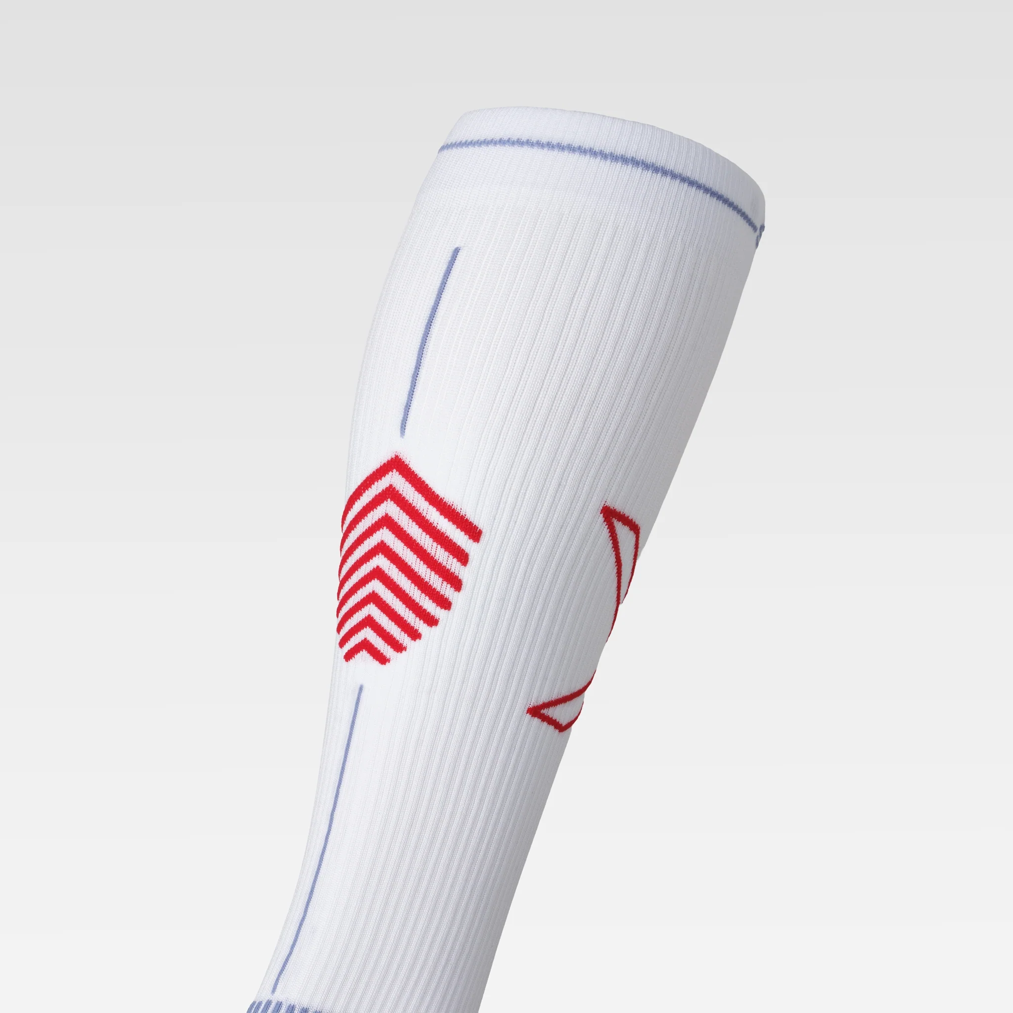 Sports Socks Women | White / Blue / Red - Image 6