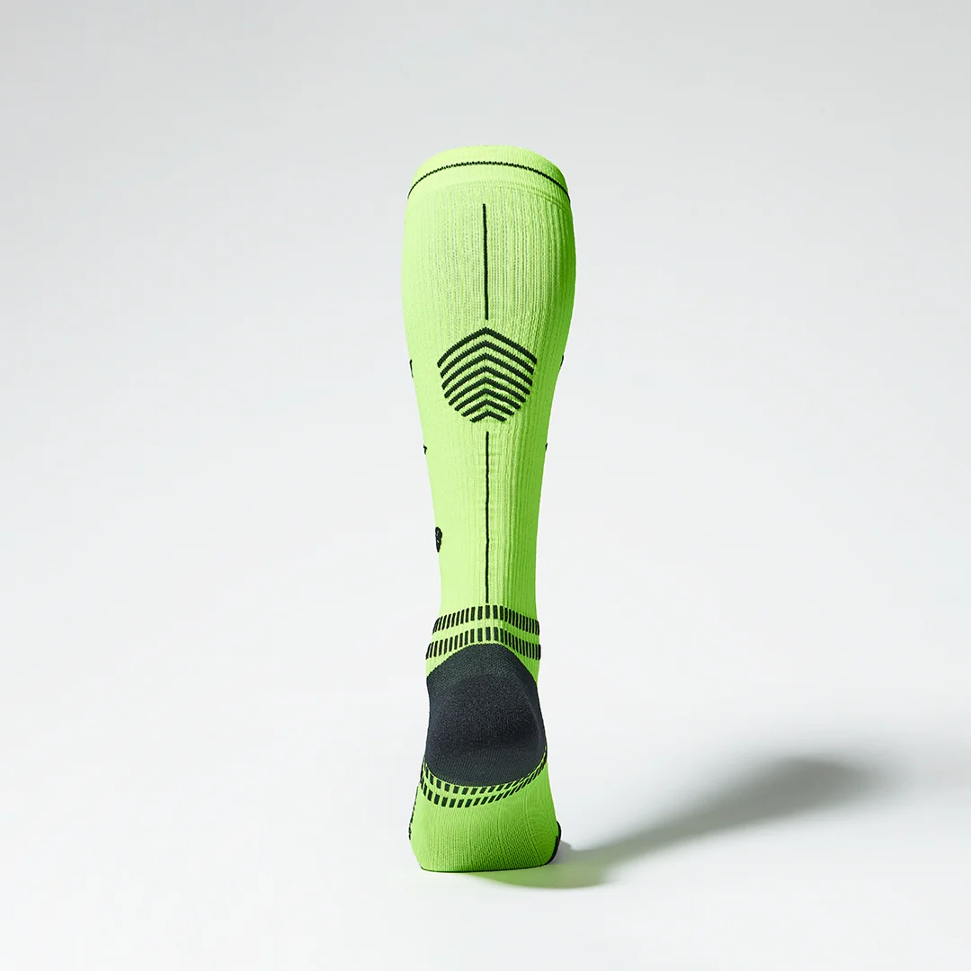 Sports Socks Women | Yellow Fluo / Black - Image 3
