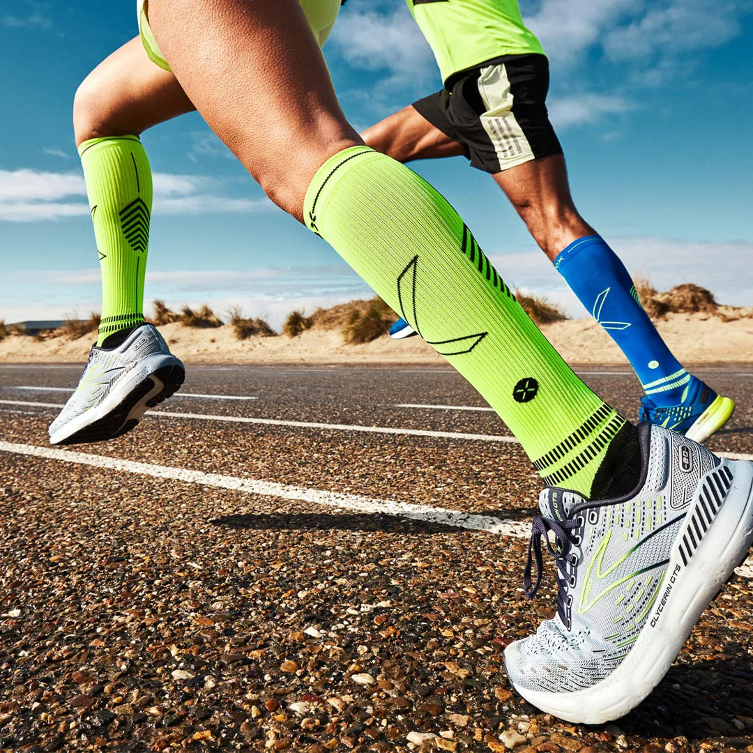 Sports Socks Women | Yellow Fluo / Black - Image 4