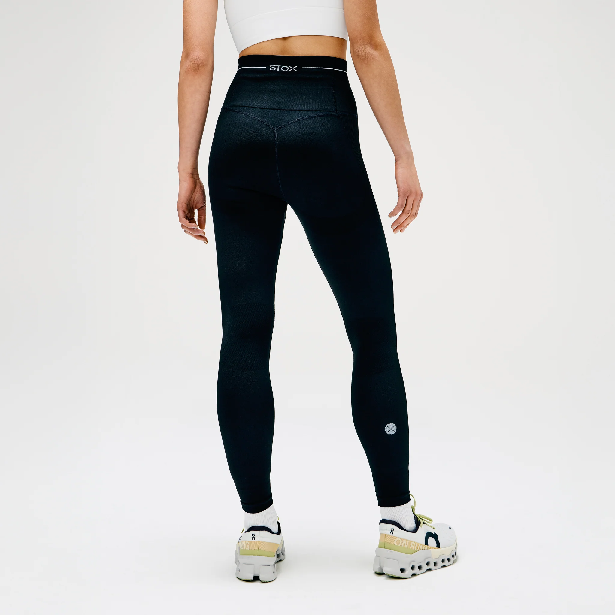 Sports Tights Women | Black / White - Image 4