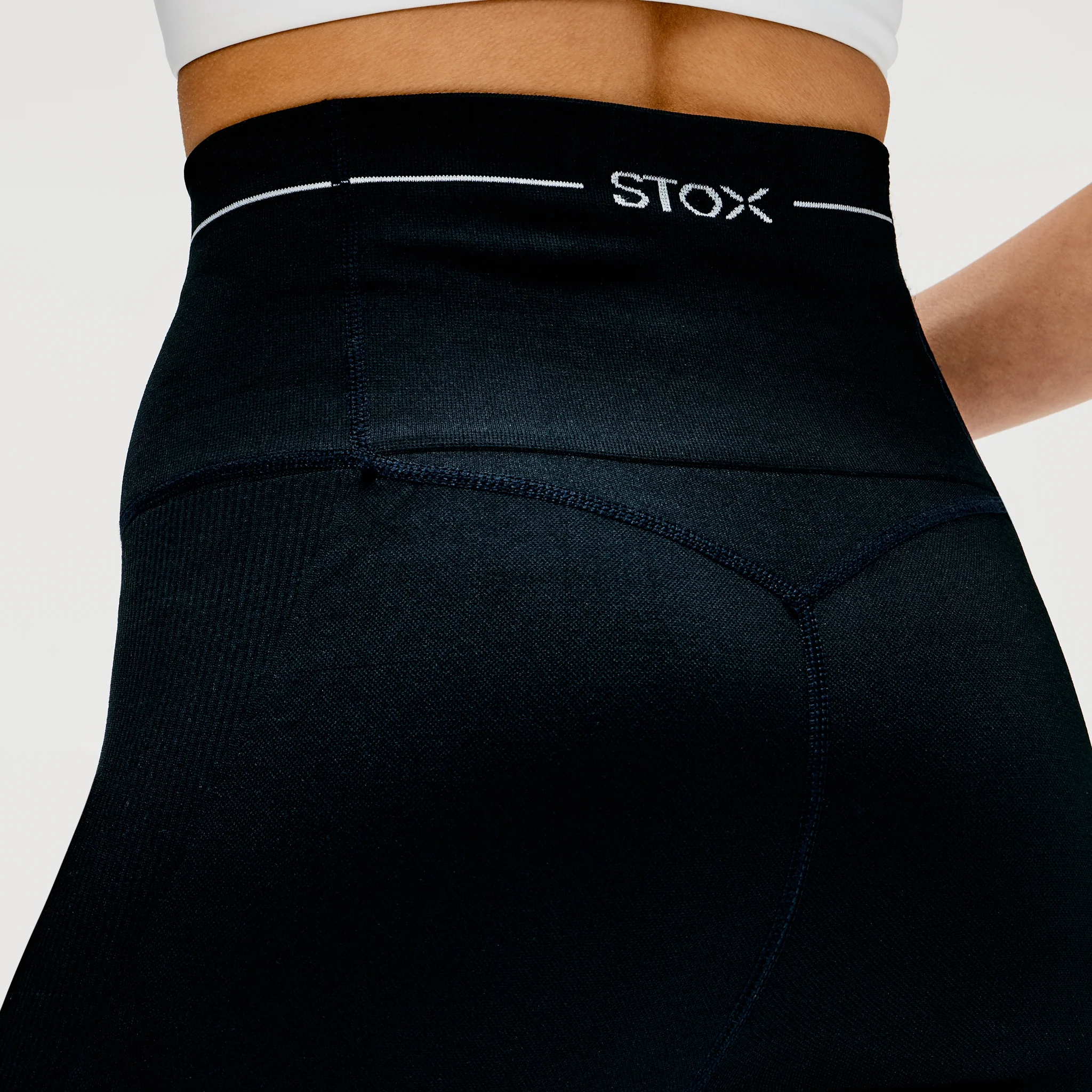 Sports Tights Women | Black / White - Image 6