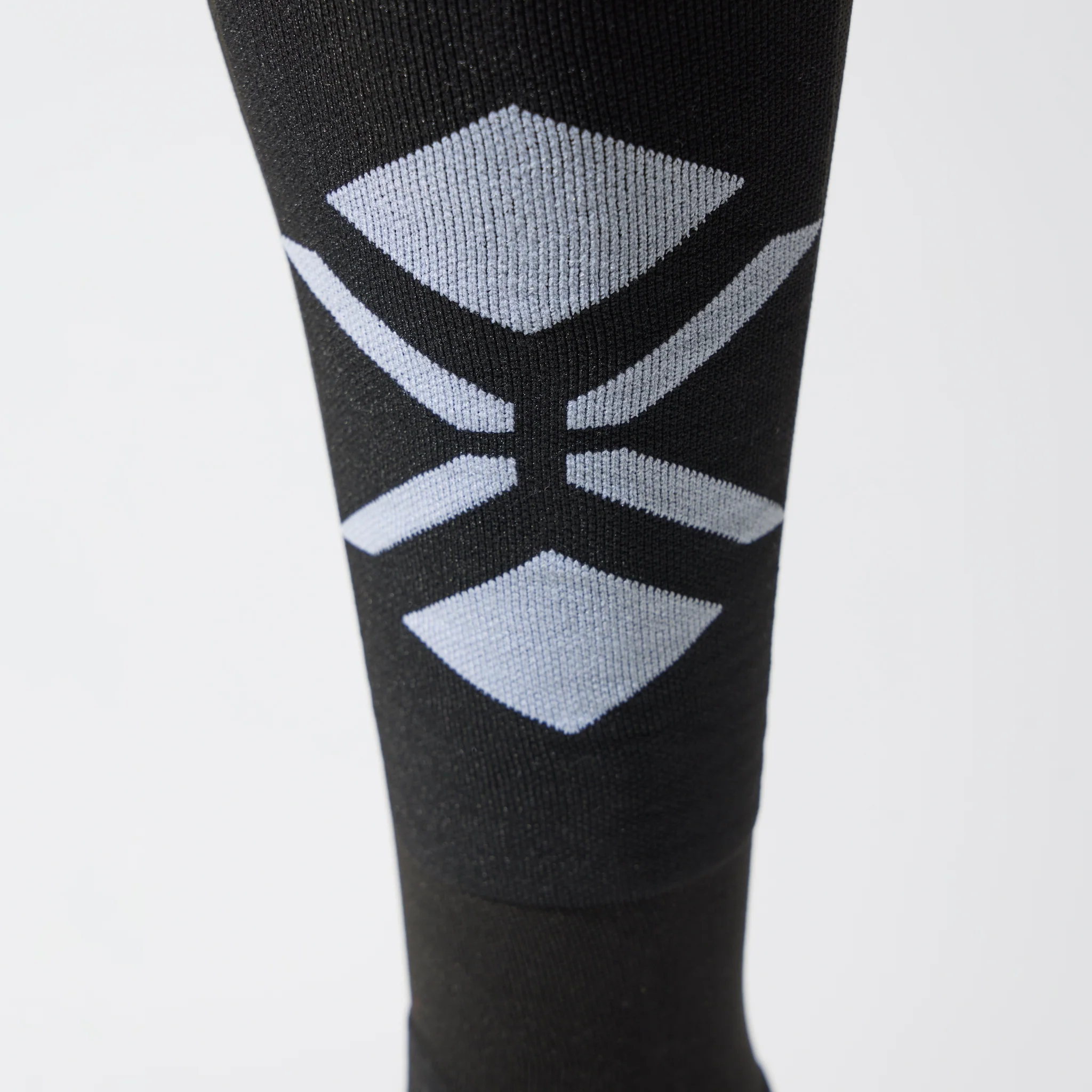 Ultralight Skiing Socks Women | Black / White - Image 5